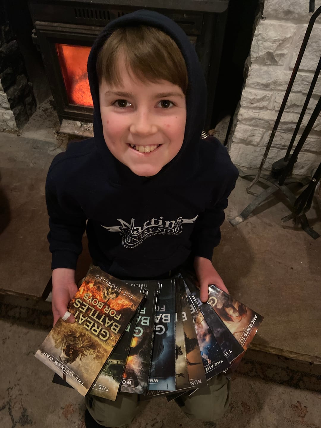Customer photo review of Great Battles For Boys Complete Series — FREE SHIPPING!