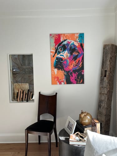 undefined review of Custom Pet Portrait - Abstract Style image 1 out of 1