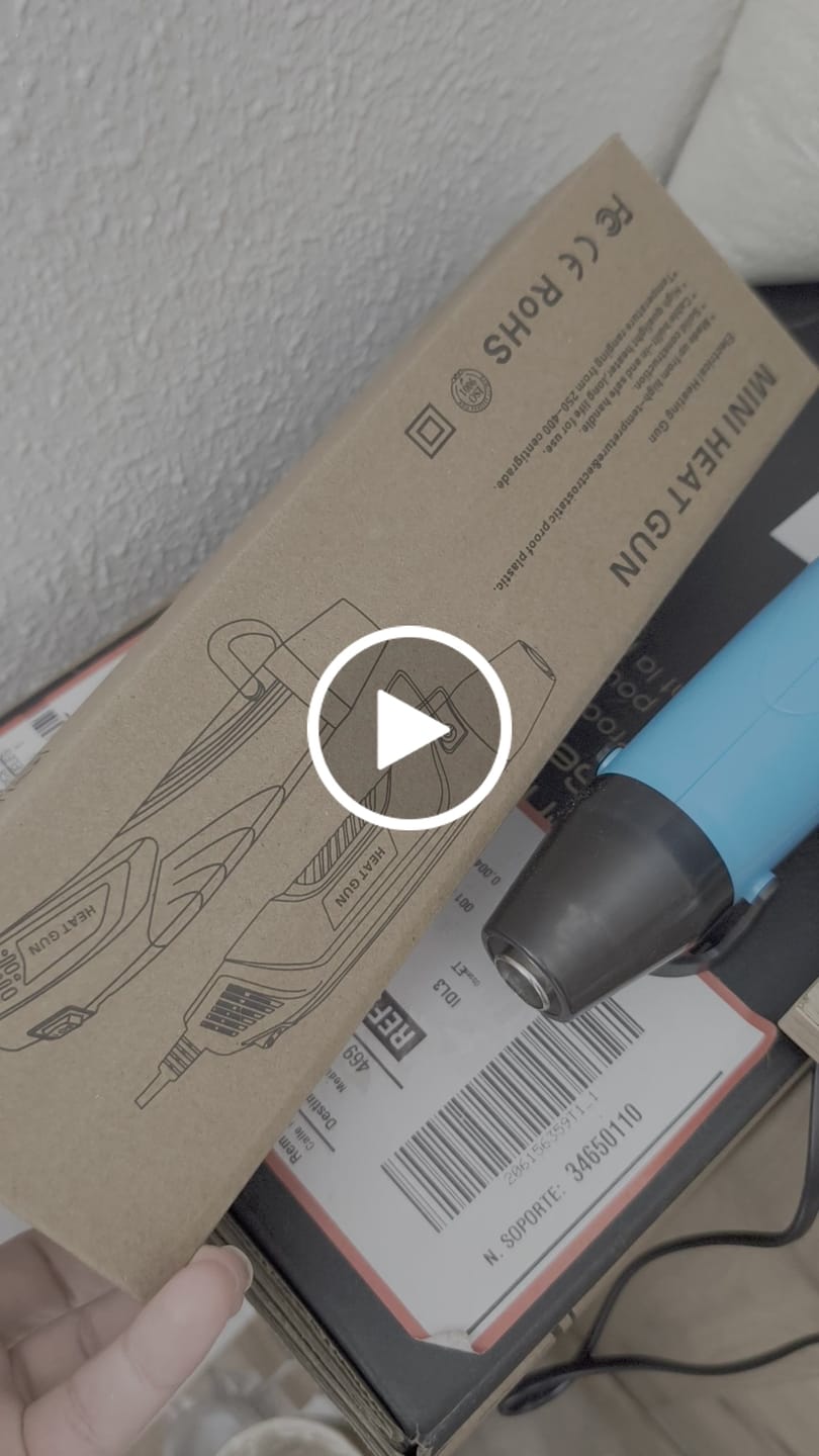 Customer video review of Pistola de aire caliente
