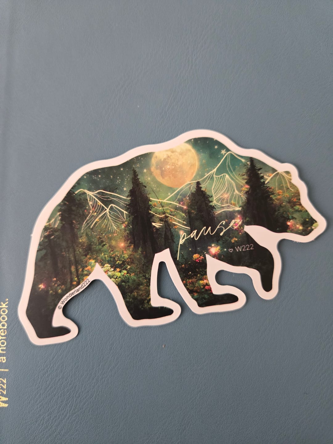 Customer photo review of Wonderland 222 2025 Vinyl Stickers