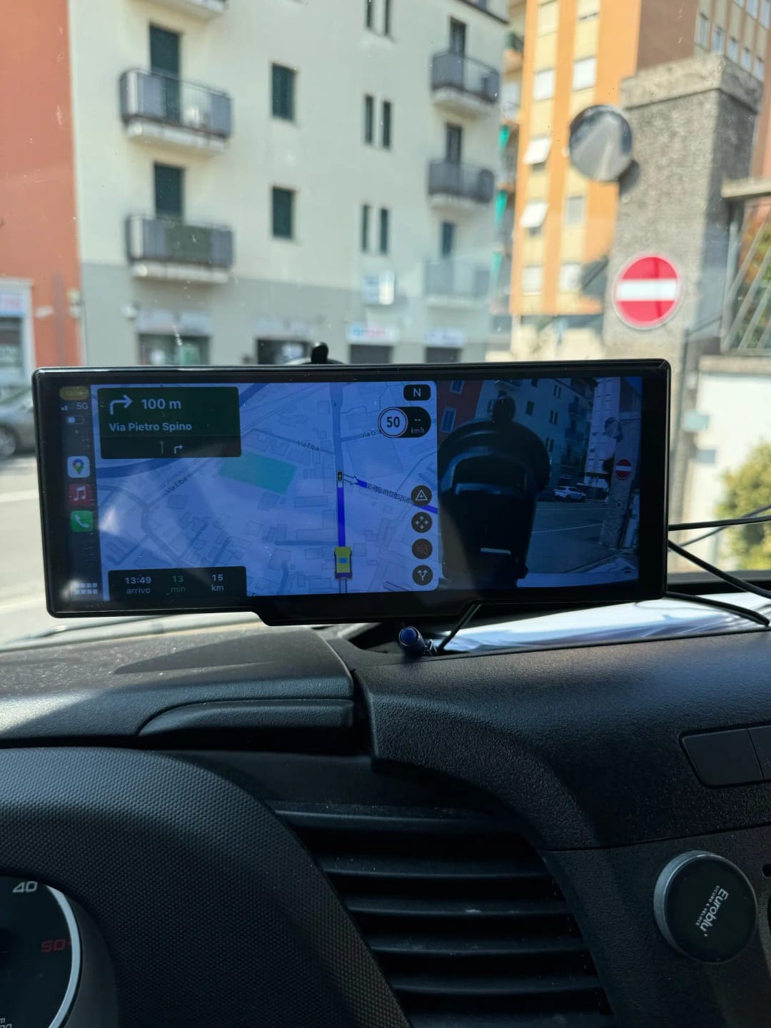 Customer photo review of DashPlay Pro MAX - 10.26" Wireless CarPlay & Android Auto Dash Cam