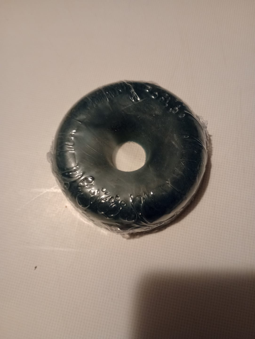 Customer photo review of Fuck Anxiety Shampoo Bar