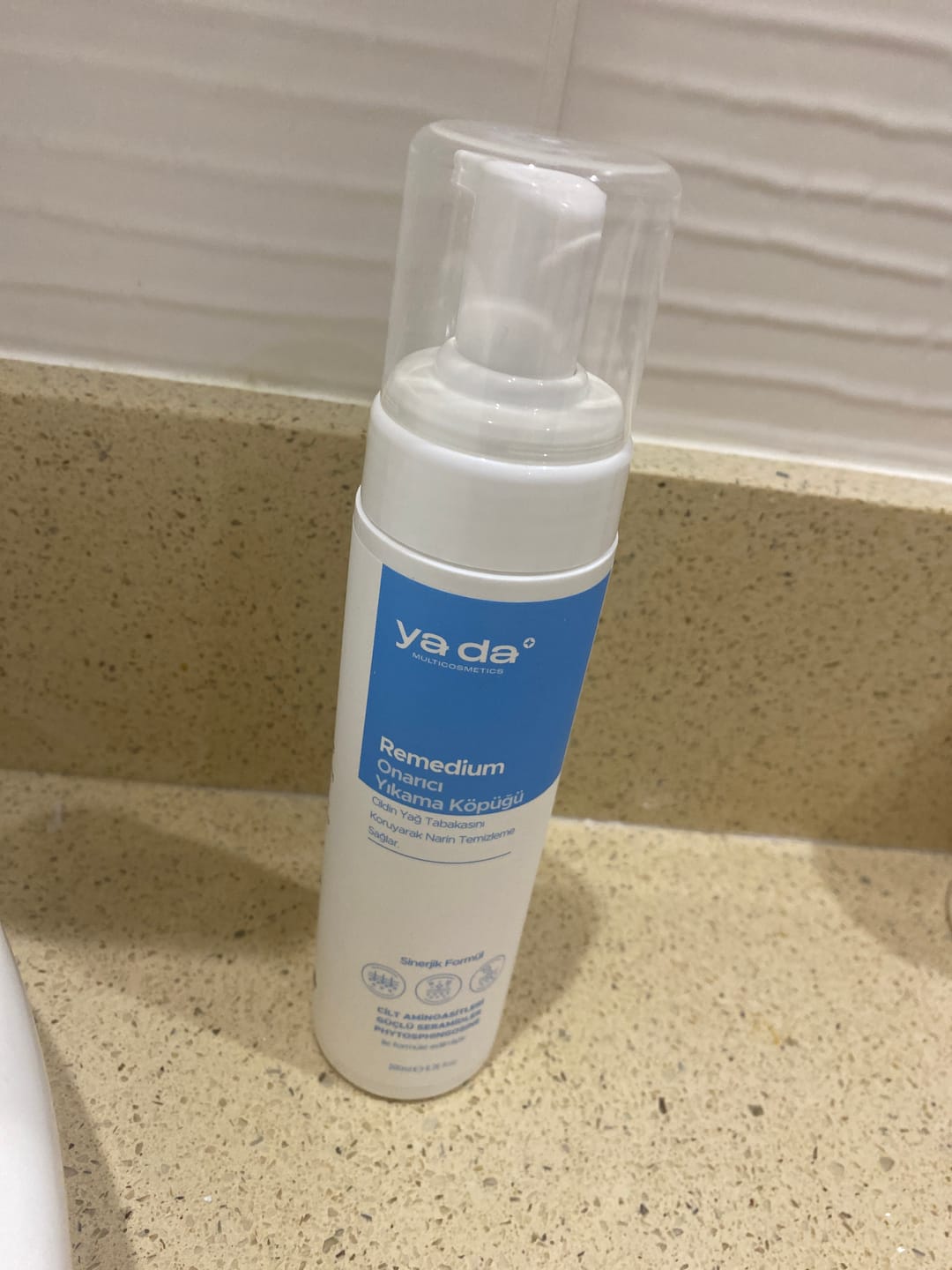 Customer photo review of Remedium Onarıcı Yıkama Köpüğü