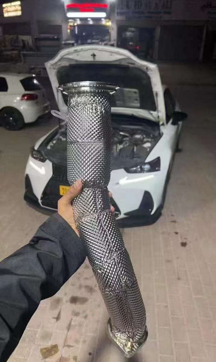 Customer photo review of Upgrade Lexus IS200T/250/300 Downpipe