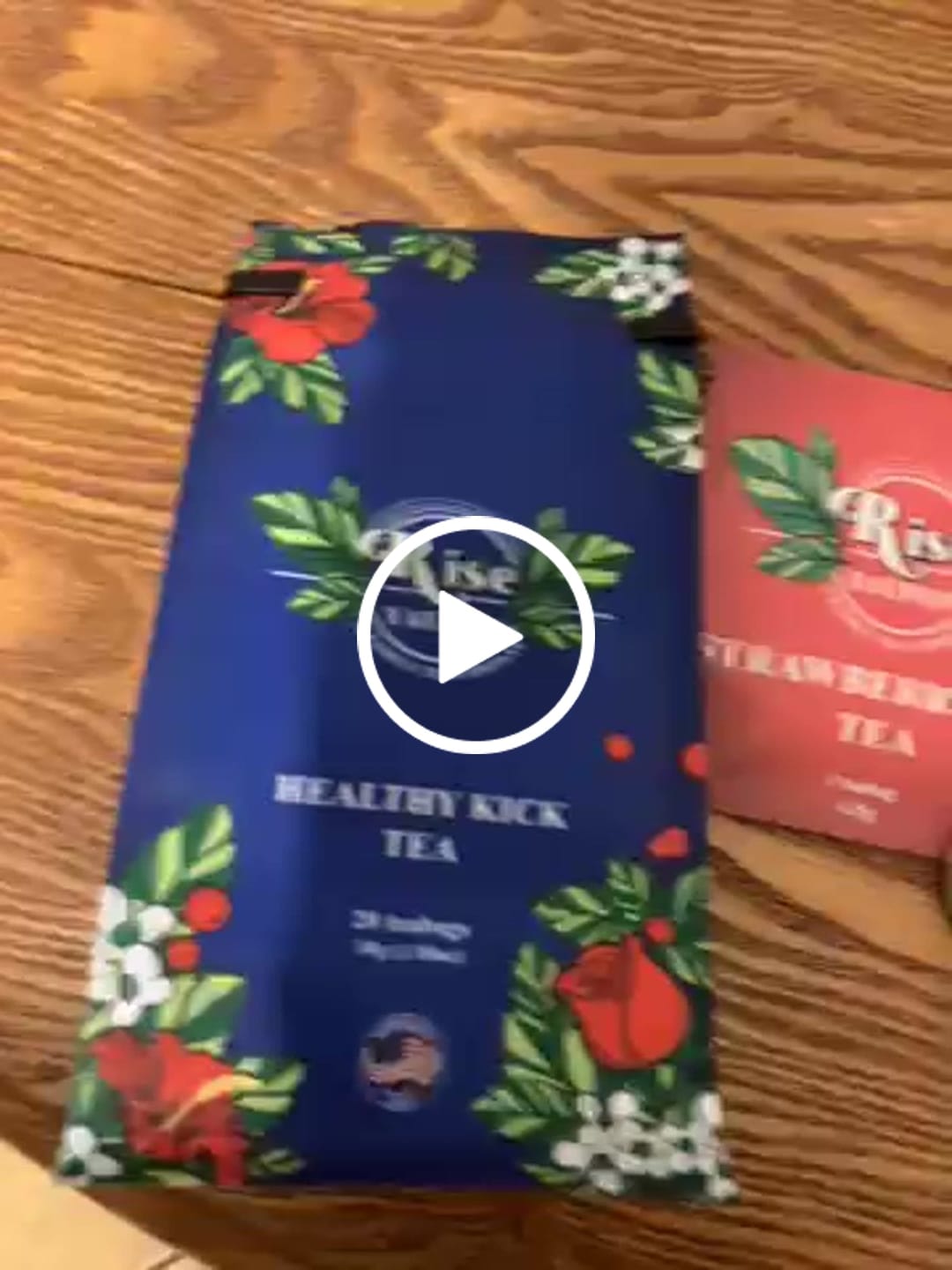 Customer video review of Healthy Kick Yaupon Tea