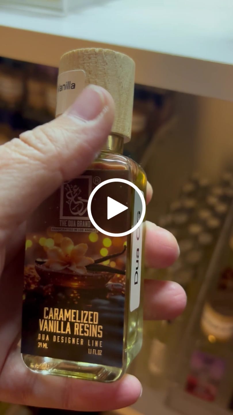 Customer video review of Caramelized Vanilla Resins