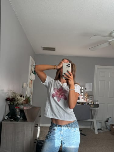 Customer photo review of lily baby tee