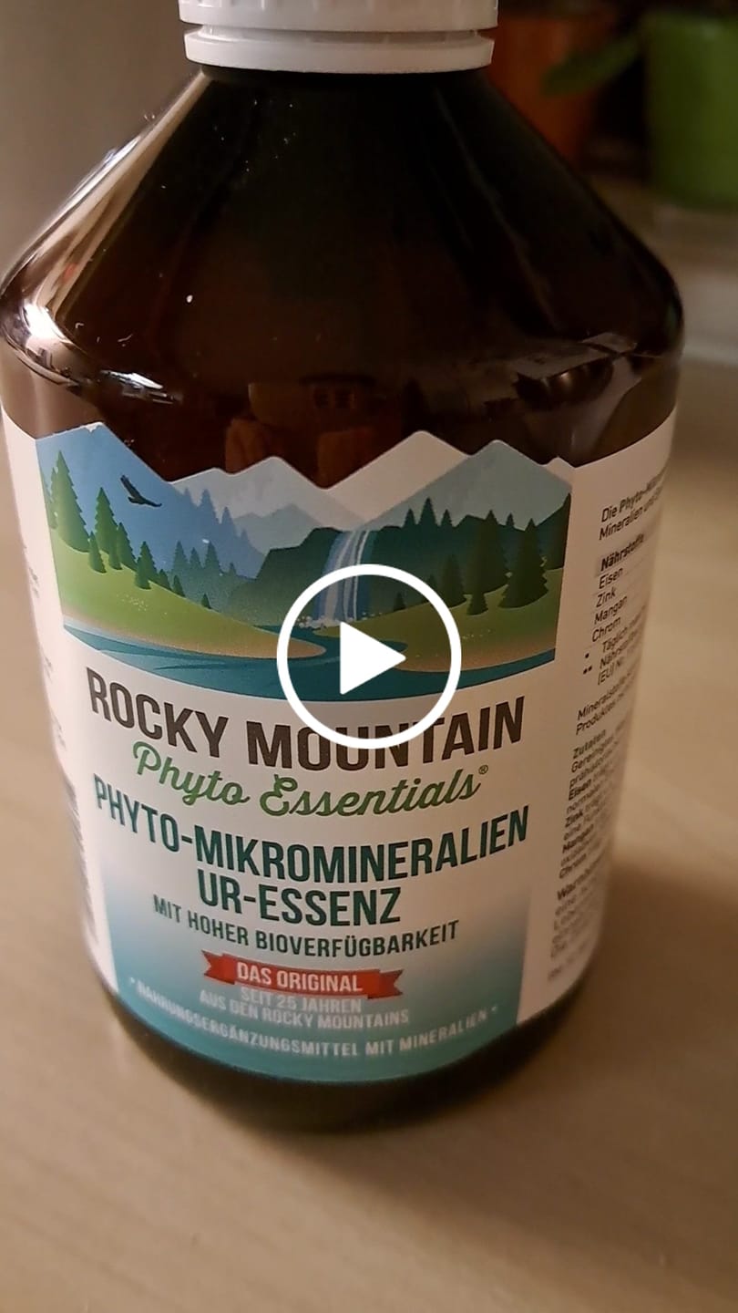 Customer video review of Phyto Mikromineralien Ur-Essenz