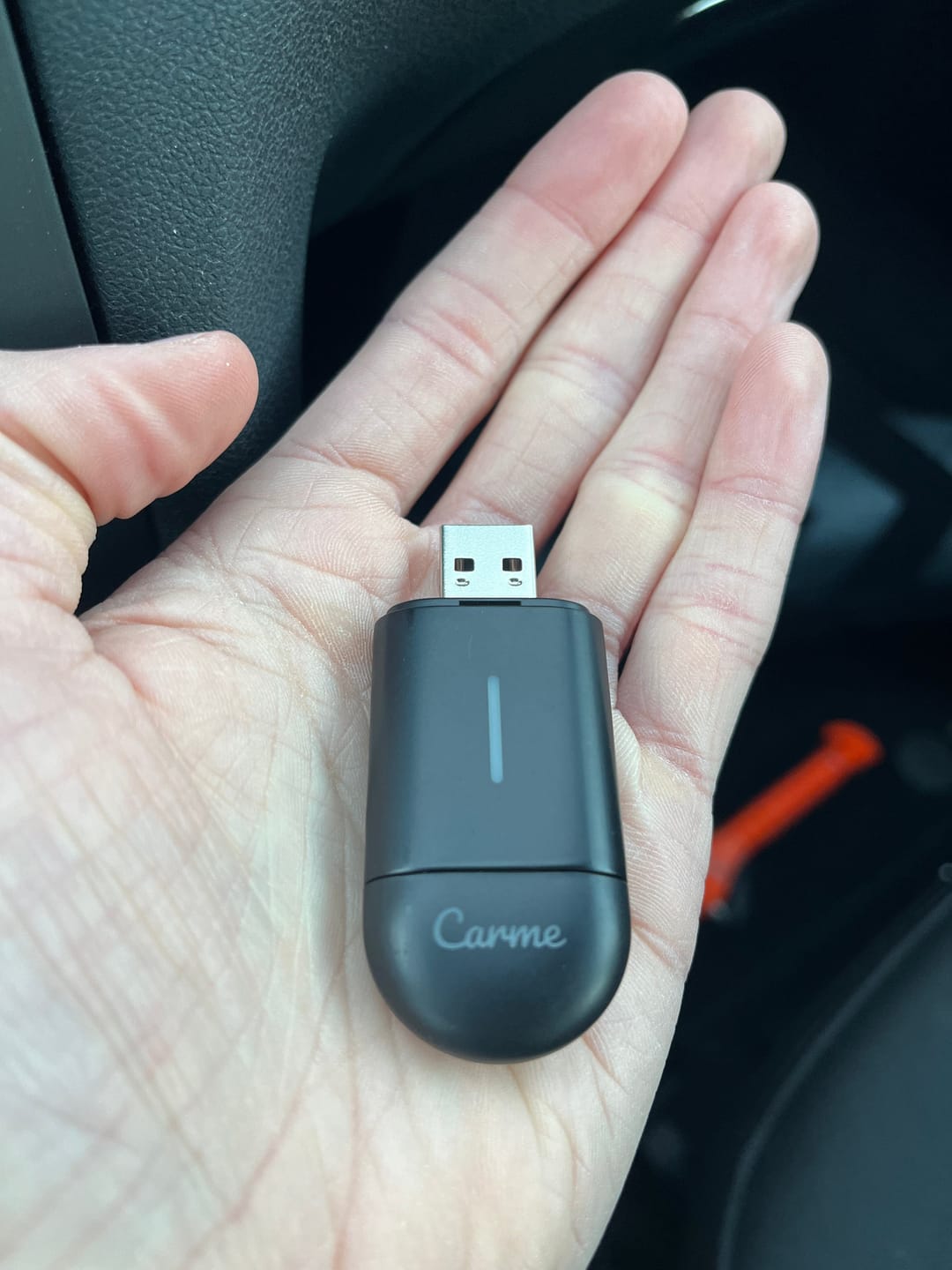 Customer photo review of Mini 2-in-1 Car Dongle