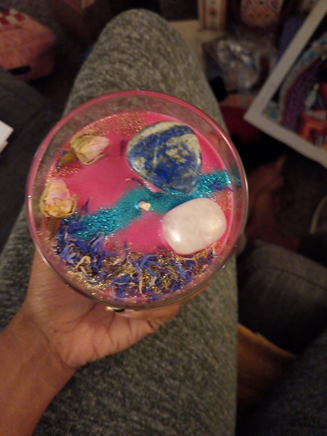 Customer photo review of Manifest that shit  Magical Candle