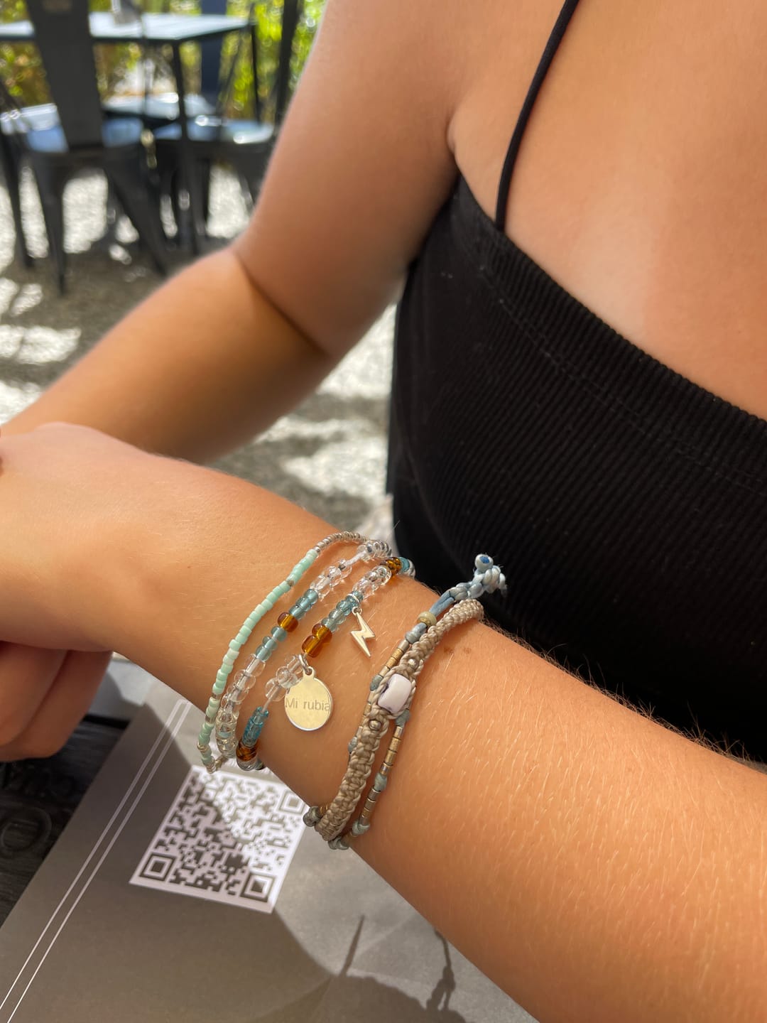 Customer photo review of COLGANTE PARA GRABAR MEDALLA PLATA 10MM