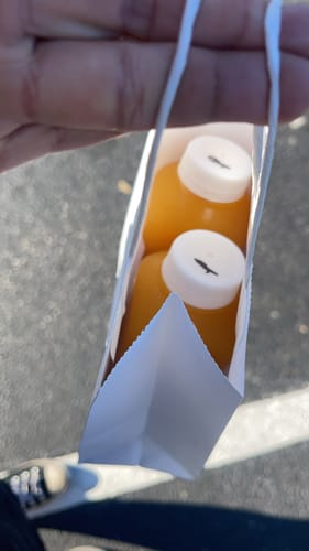 Customer photo review of Passionfruit Juice