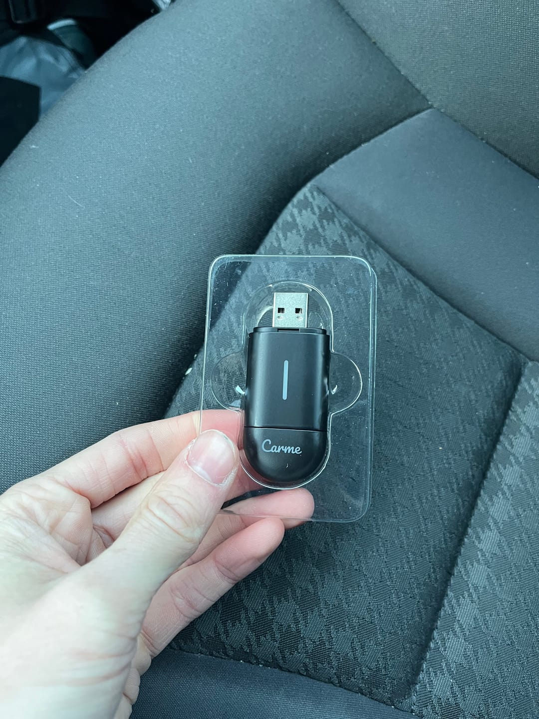 Customer photo review of Mini 2-in-1 Car Dongle