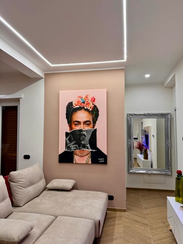 Customer photo review of Frida Wall Art
