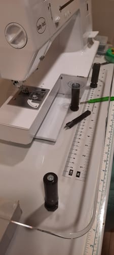 Customer photo review of Sew Steady Sewing Machine Extension Table