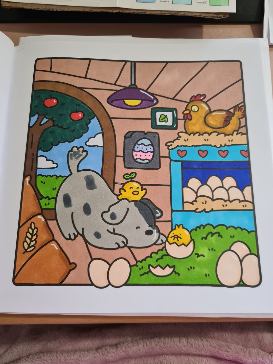 Customer photo review of Ohuhu Honolulu 6 Colors Dual Tips Alcohol Art Markers