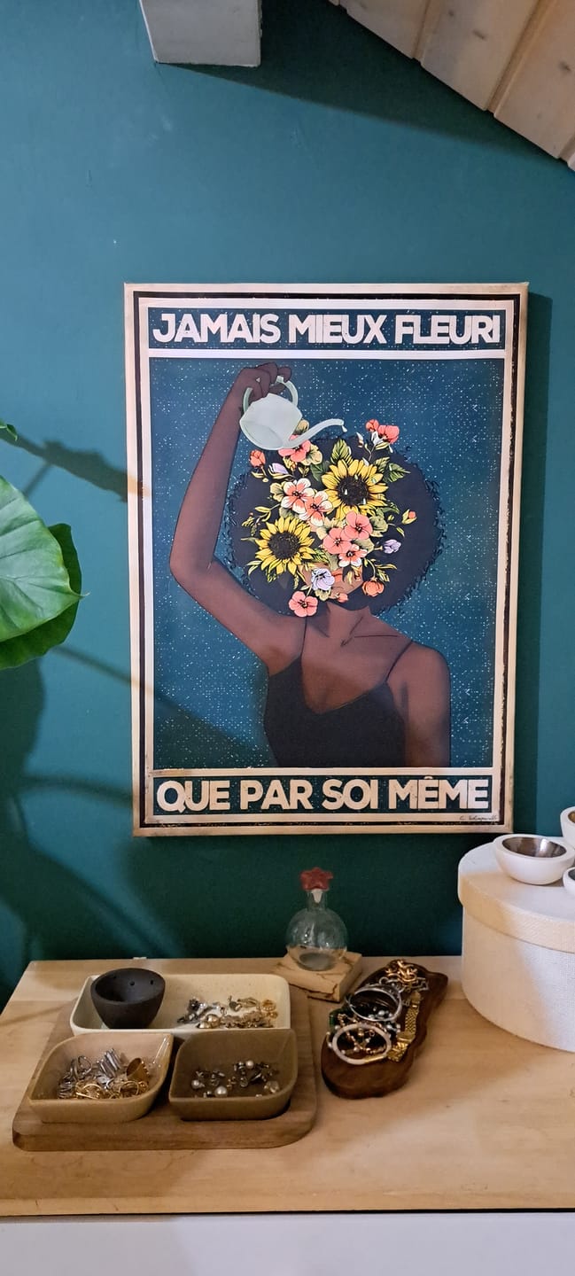 Customer photo review of Jamais mieux fleuri que par soi-même