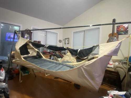 Customer photo review of Haven Stand by YOBOGear