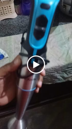 Customer video review of Mr.Knife Powerful Hand Blender - Lot Imported