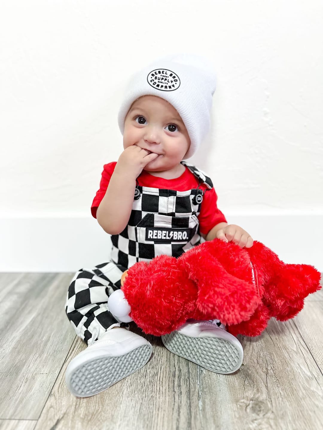 Customer photo review of The Live Fast Checkered Overall in Venice