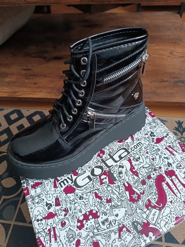 Customer photo review of Borcego Negro Mujer 15182