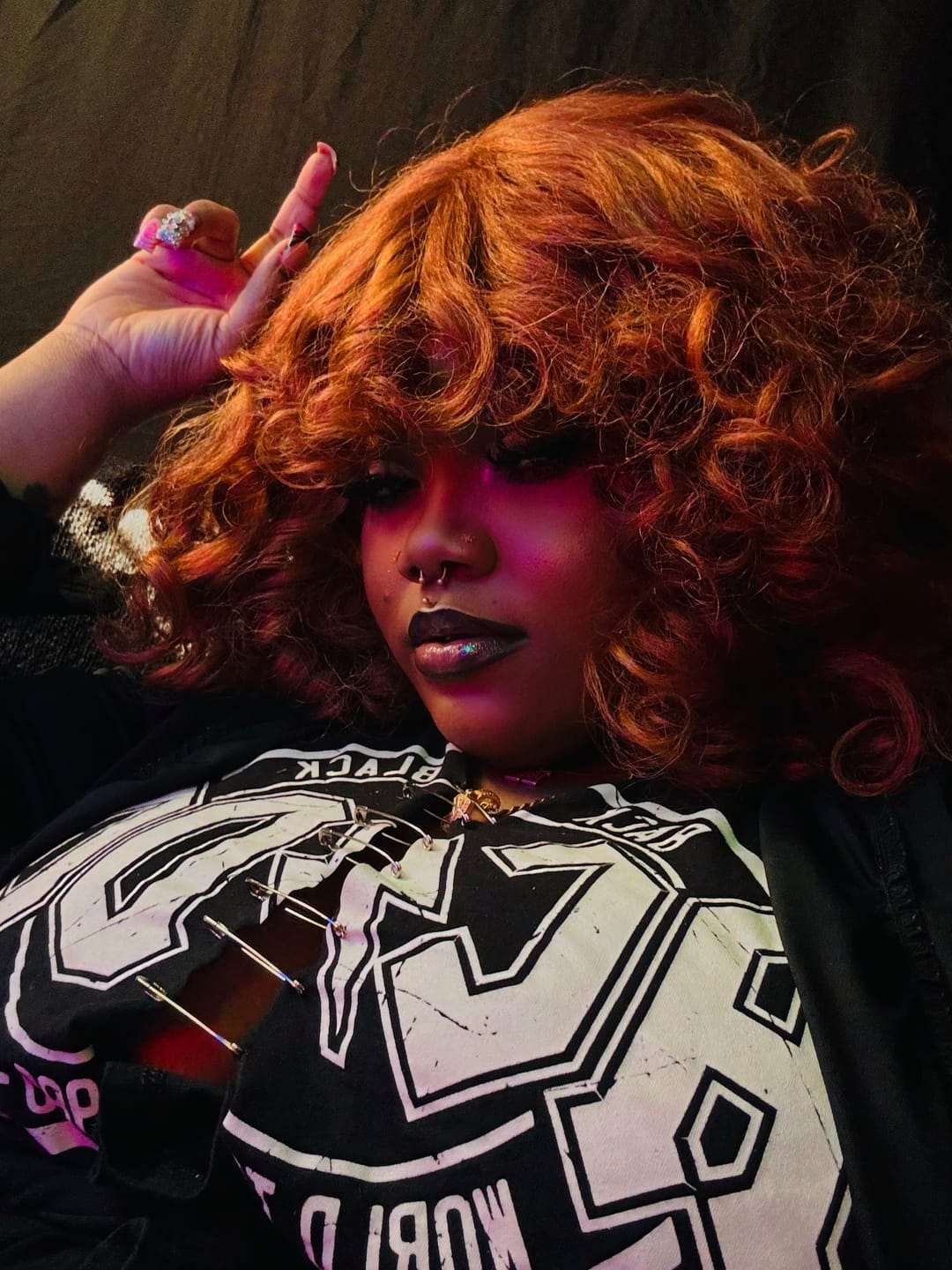 Customer photo review of Sensationnel Dashly Full Wig - UNIT 20