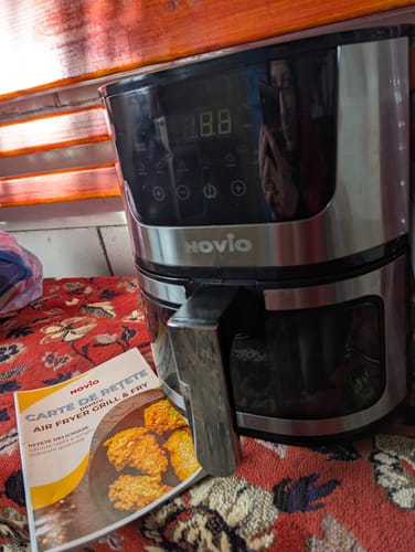 Customer photo review of Air Fryer Novio Grill & Fry