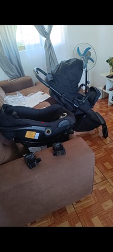 Customer photo review of Coche Cuna travel system Swift 360 Negro