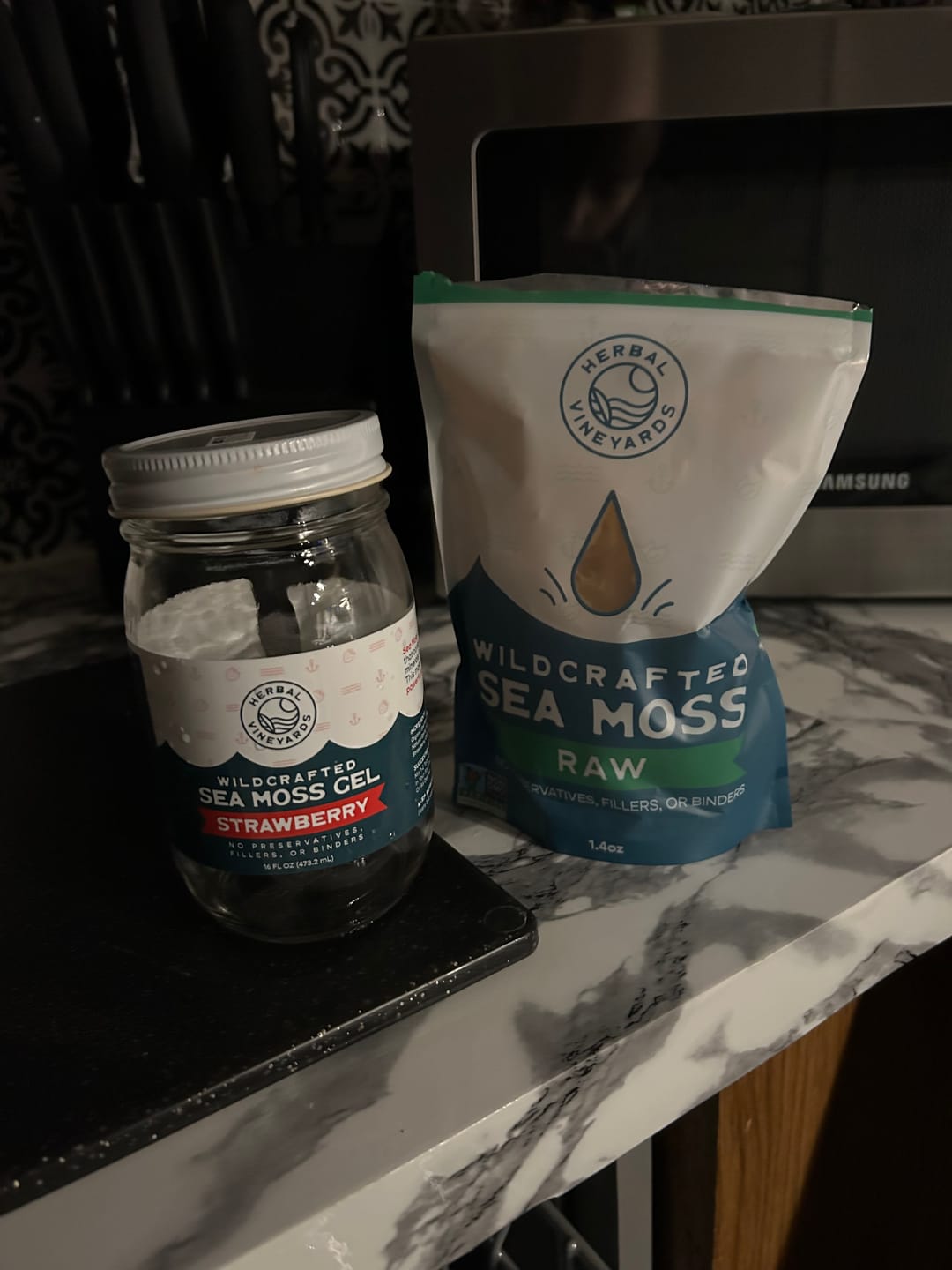 Customer photo review of Premium Raw Sea Moss (1.4 oz)