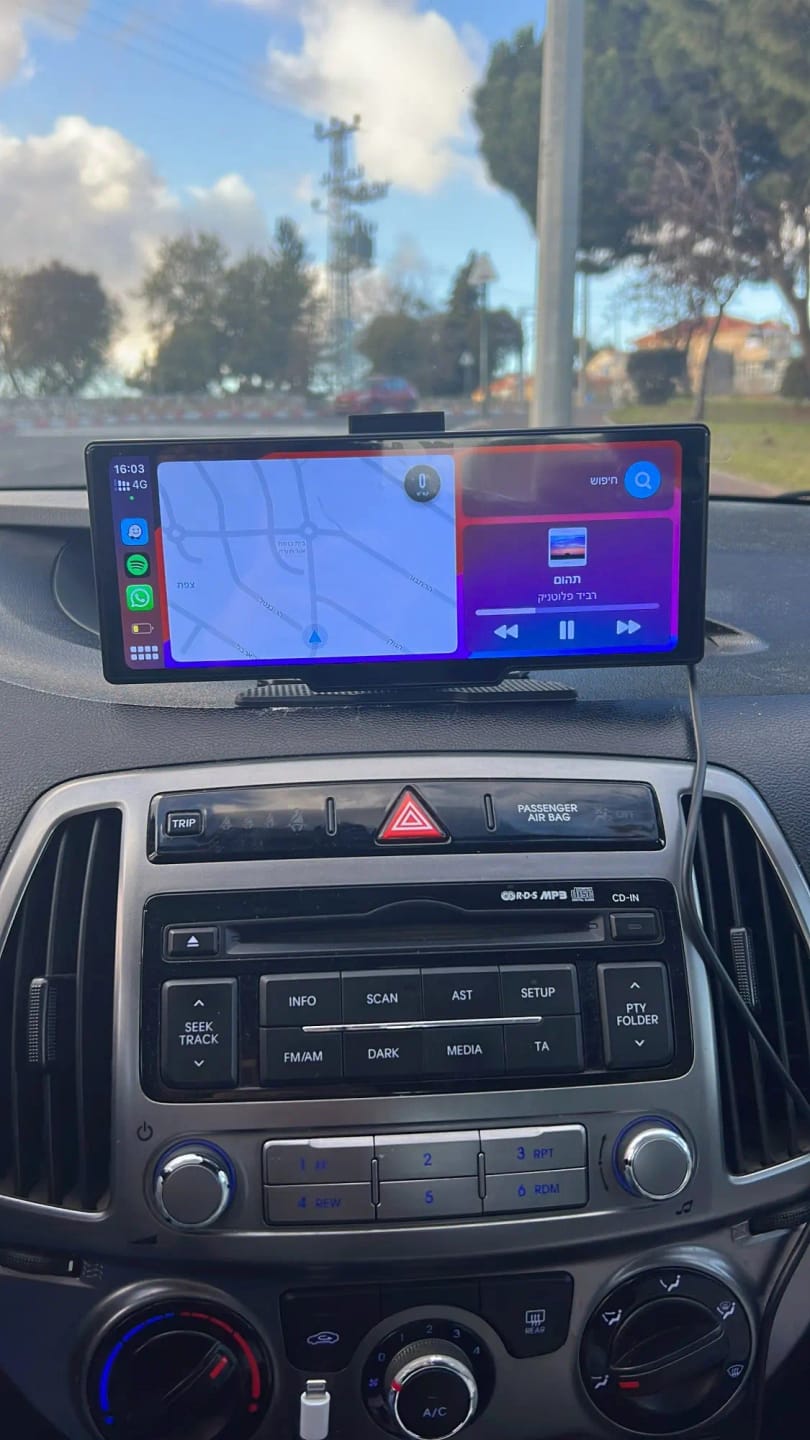 Customer photo review of DashPlay Pro MAX - 10.26" Wireless CarPlay & Android Auto Dash Cam