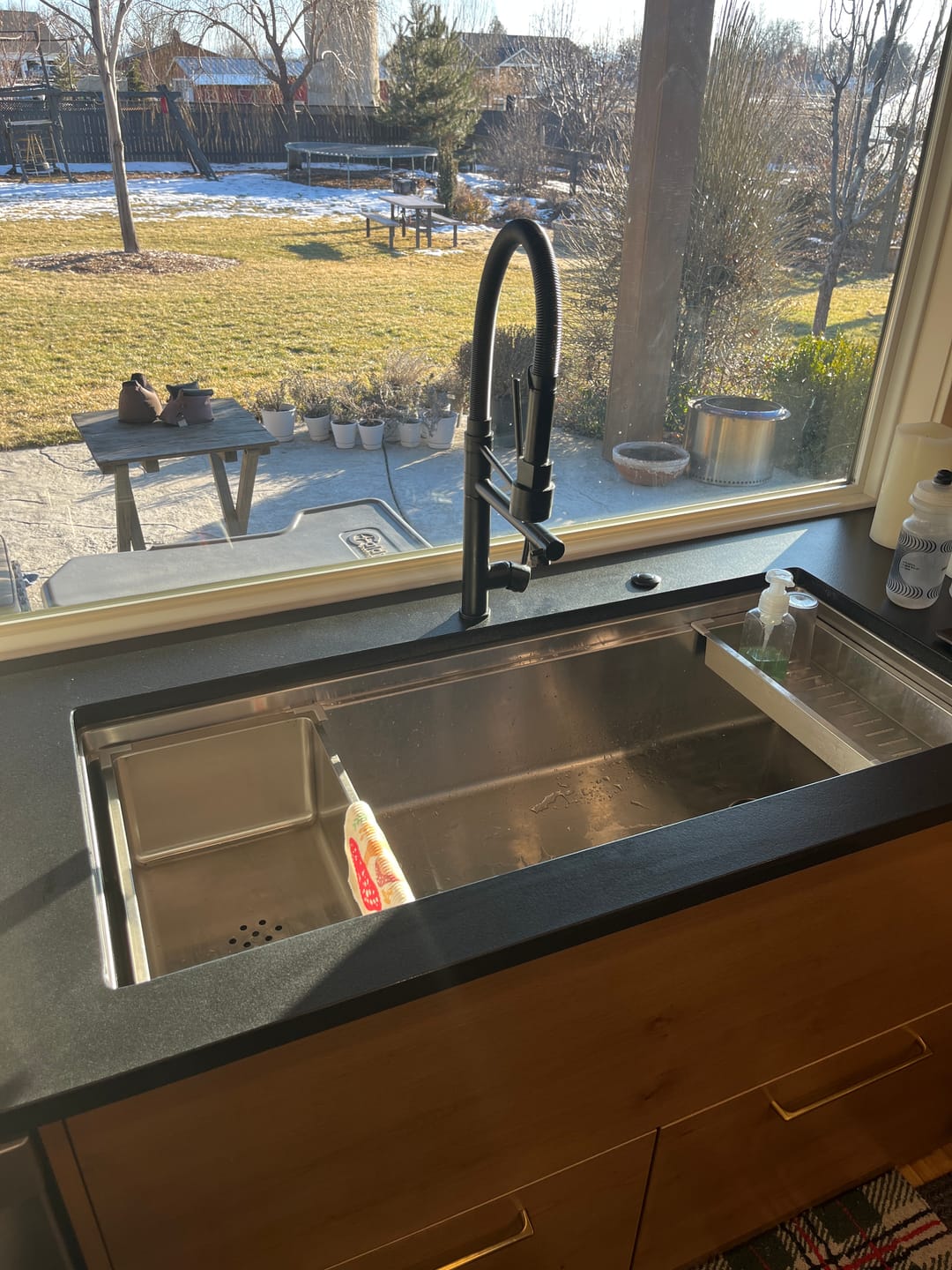 Customer photo review of Removable Sink Basin (5T11) - Workstation Sink Accessory