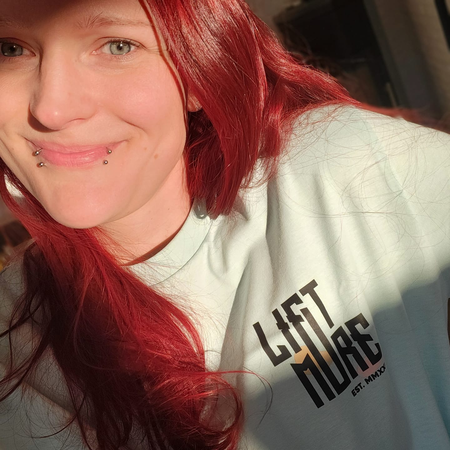 Customer photo review of Dumbbells Tee