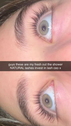Customer photo review of PRE ORDER Lash Growth Serum- ADD TWO TO YOUR CART TO GET ONE AUTOMATICALLY FREE- est ship time 16th december