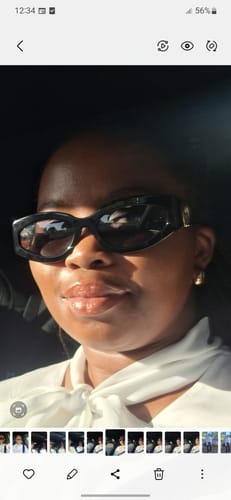 Customer photo review of Black Blanco Sunglasses