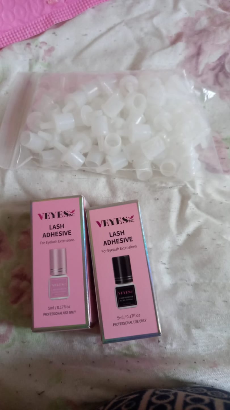 Customer photo review of 100PC Replace Nozzles for Lash Gule