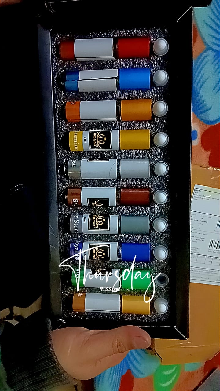 Customer photo review of Ibadat Combo (10 x 06Ml : Pack of 10)