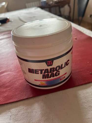 Customer photo review of Metabolic Mag PLUS 300gr polvere - Nuovo!