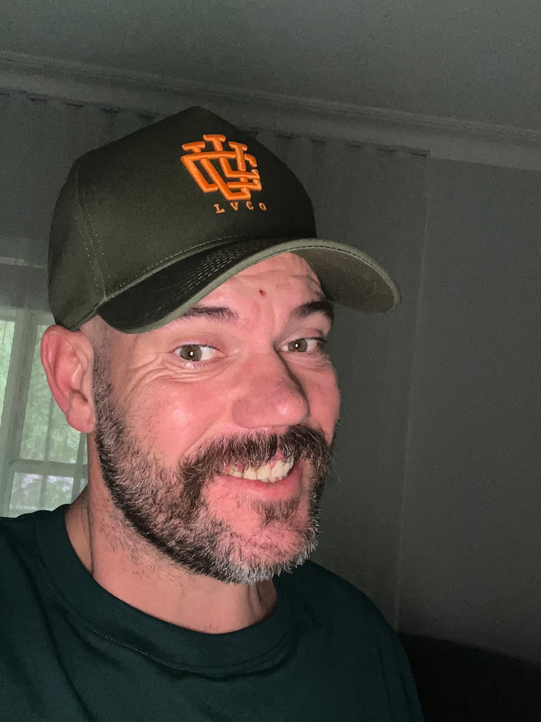 Customer photo review of LVCO "Khaki Blaze" A-Frame Snapback