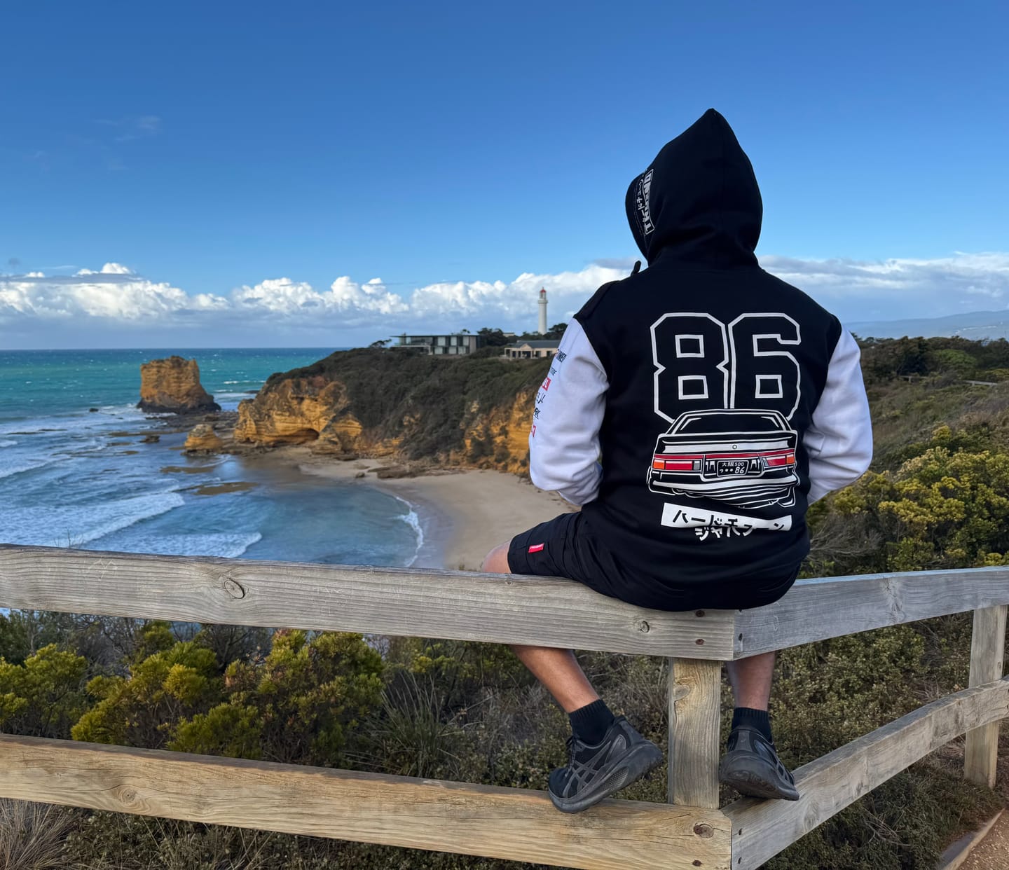 Customer photo review of HardTuned Pitstop Cargo Shorts - Black