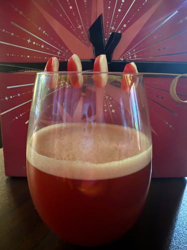 Customer photo review of Monthly Cocktail Subscription Box