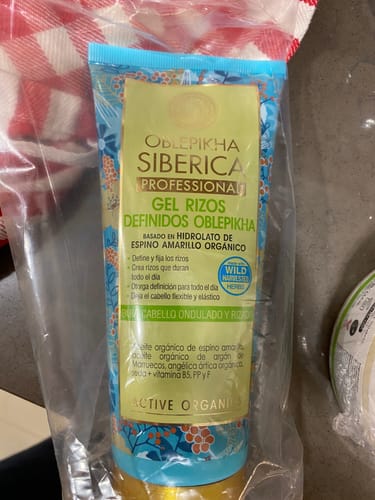 Customer photo review of Natura Siberica Gel Rizos Definidos Oblepikha 200ml