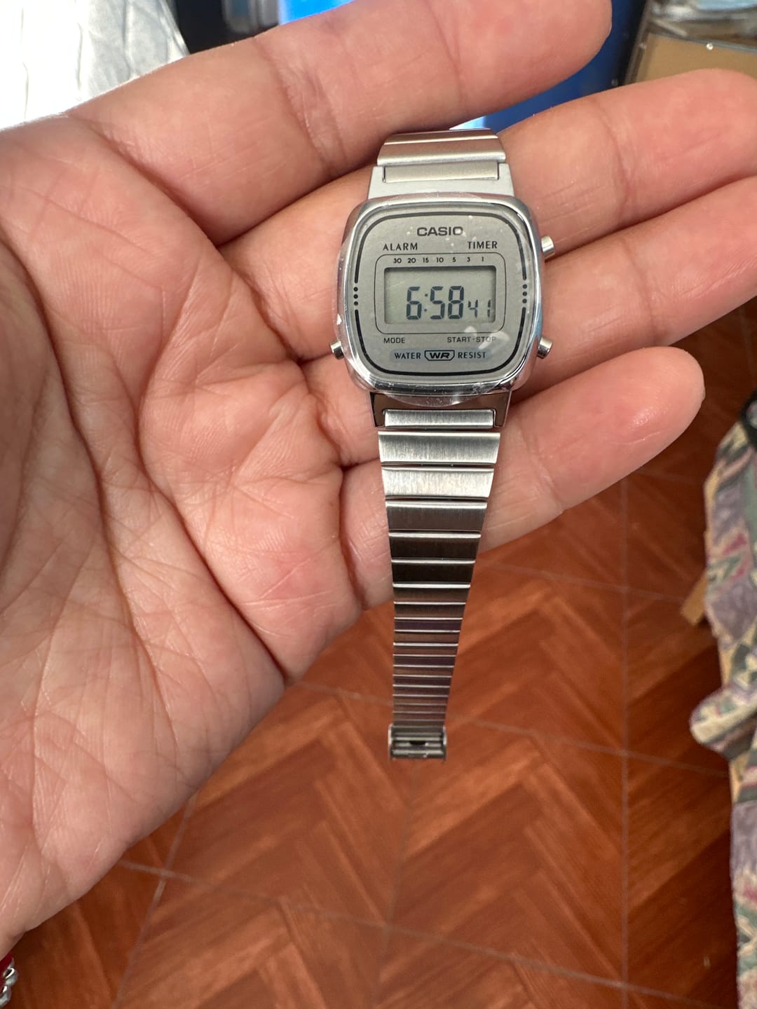 Customer photo review of Reloj Casio Vintage LA670WA-7DF Plateado