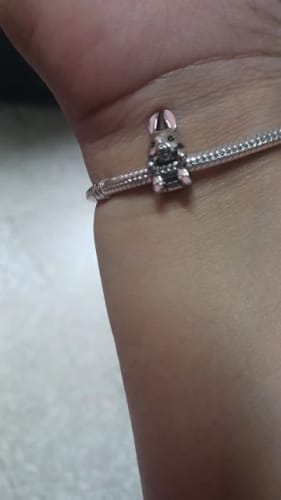 undefined review of 925 Sterling Silver Bunny Rabbit Charm image 1 out of 1