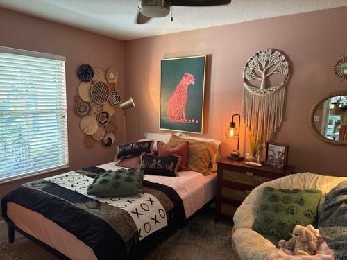 Customer photo review of Pink Cheetah Print