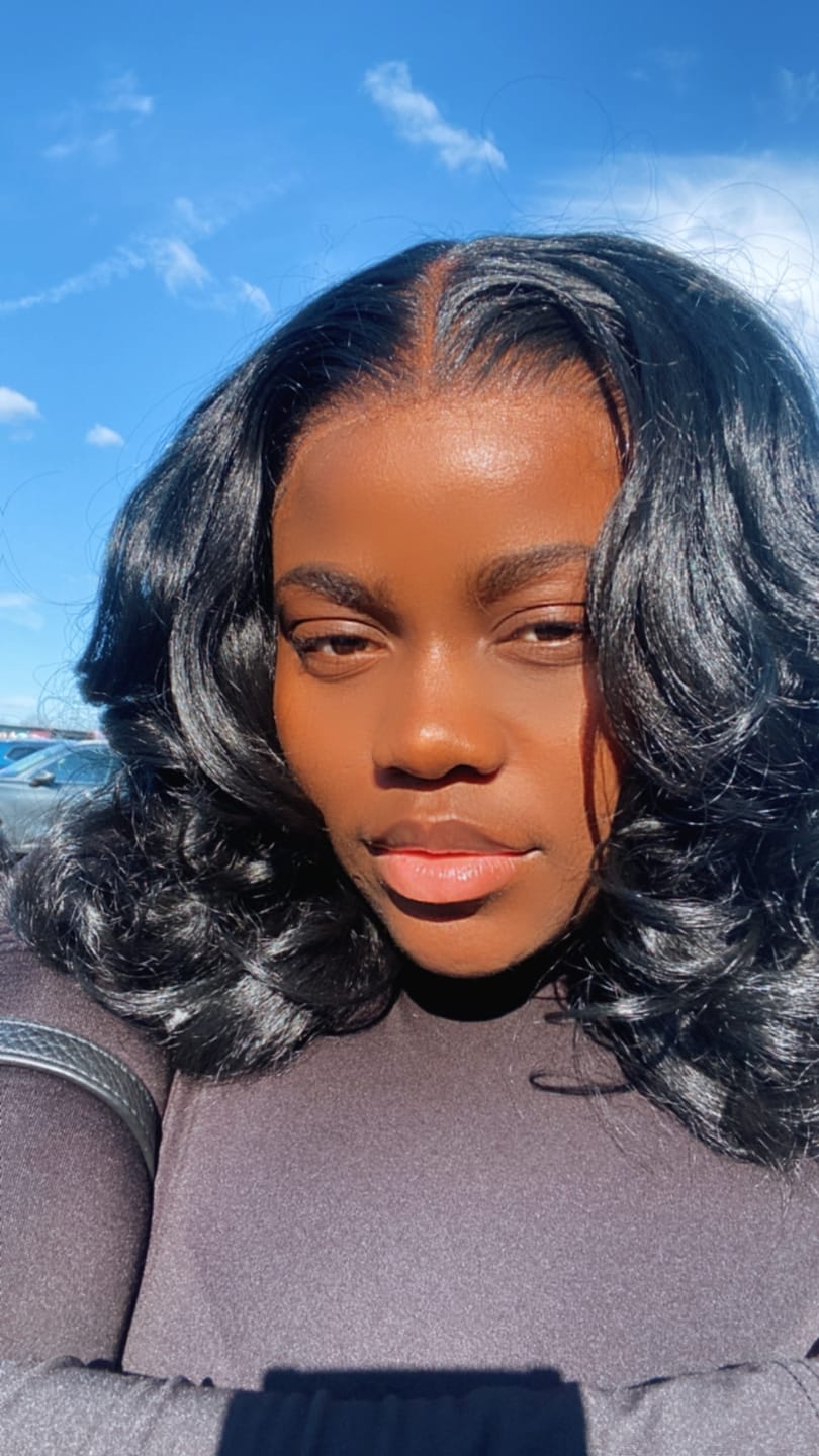 Customer photo review of Sensationnel Cloud9 Glueless What Lace 13x6 HD Lace Front Wig - LATISHA