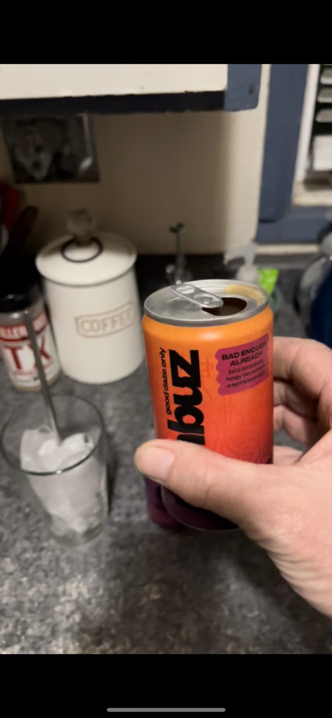 Customer photo review of Bad Enough Already Fizz