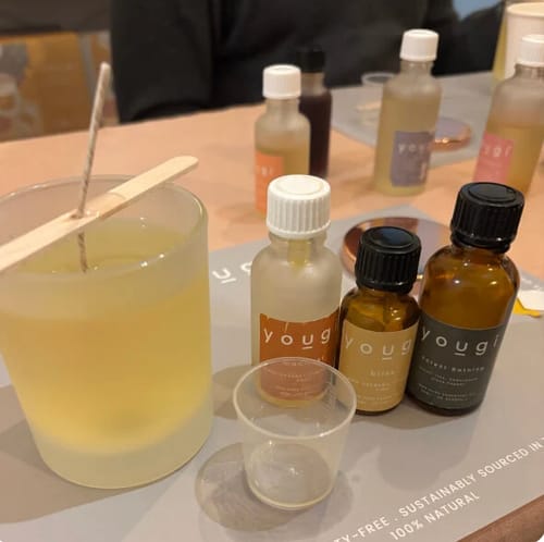 Customer photo review of Aromatherapy Candle Making Workshop, SHOREDITCH LONDON - £49