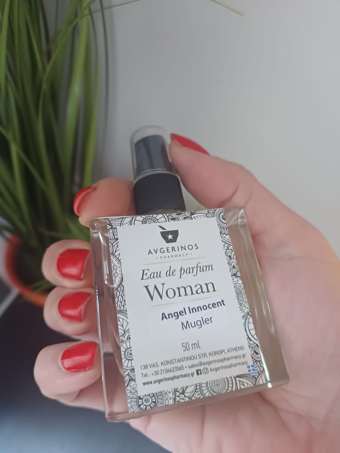 Customer photo review of Γυναικείο άρωμα Τύπου (Angel Innocent™, Mugler®), 50ml (*no rights reserved)
