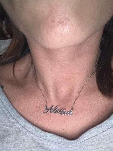 Customer photo review of Collana Nome