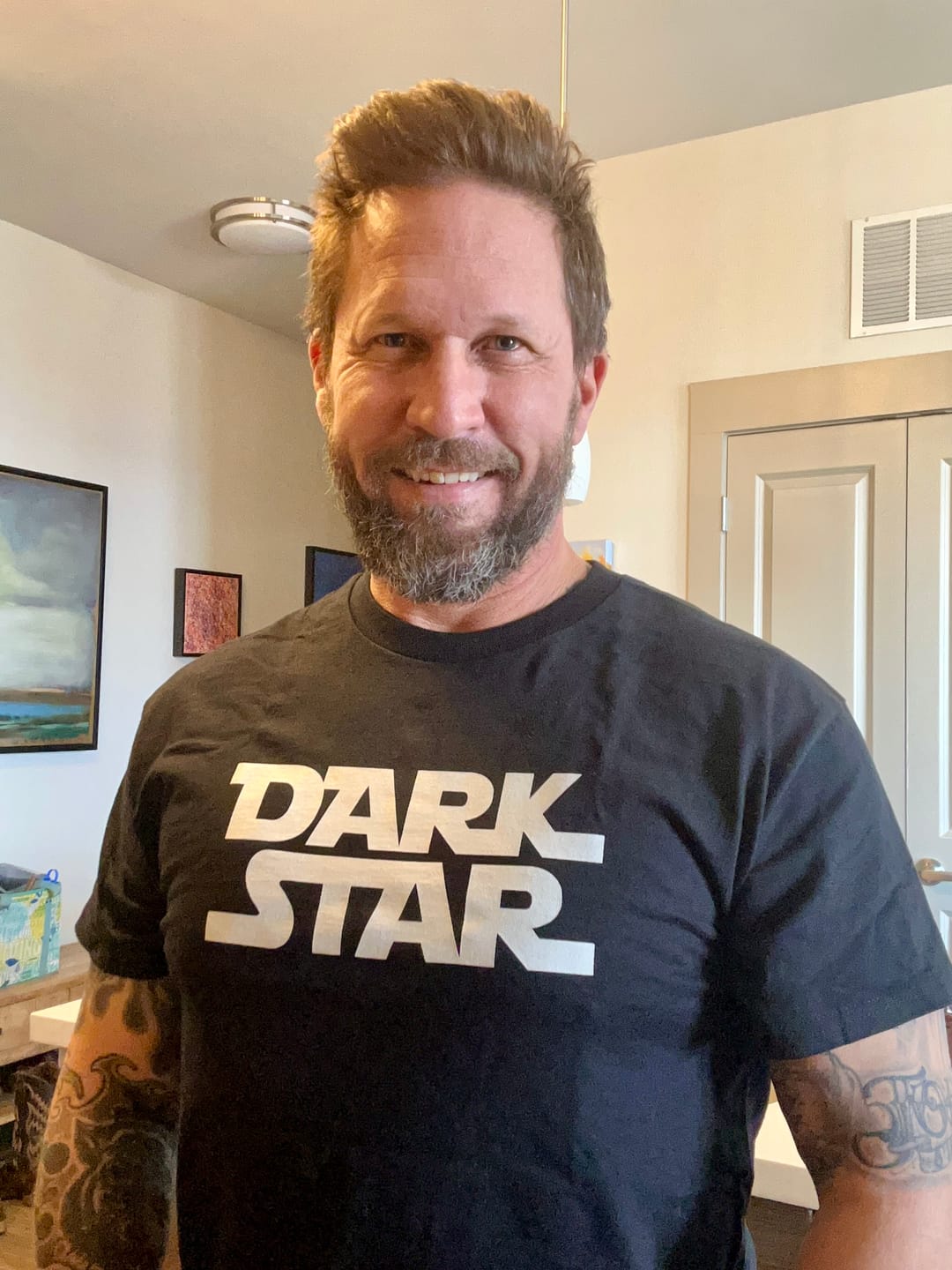 Customer photo review of Dark Star T Shirt